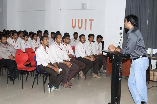 Dr.Y.Raghu Reddy  at guest lecture