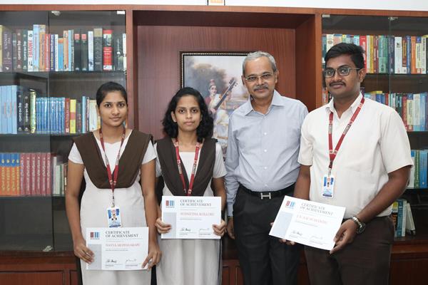 Vasireddy Vidysagar with Wiki students